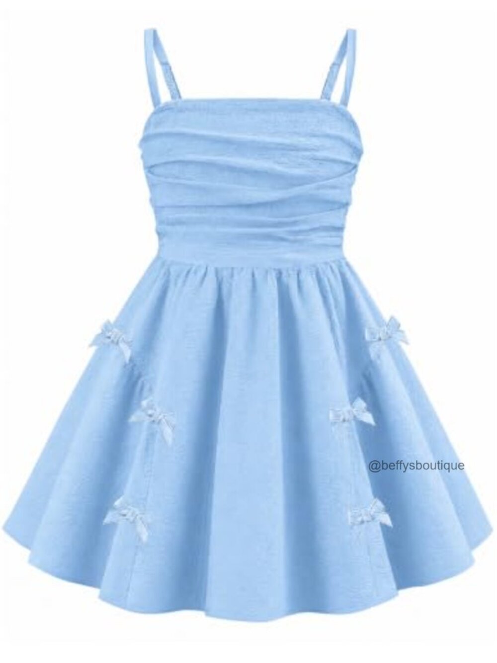 Girls Sleeveless Cami Dress Adjustable Straps Summer A-Line